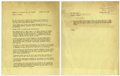 Archive Regarding the Use of the Word ''Damn'' in ''Gone With the Wind'' -- Includes Letter From David O. Selznick to Will Hays, Architect of the Hays Code, & Also Memo From Selznick Entitled ''DAMN''